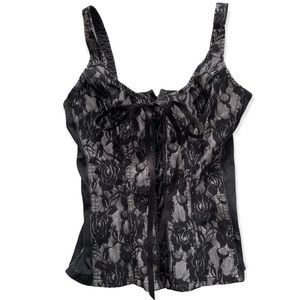 Y2k royal bones lace up corset top
